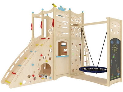 Детский домашний игровой комплекс IgraGrad 10 С гнездо