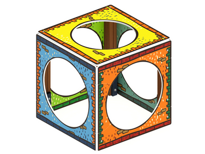 Детская игровая форма Куб Мульт