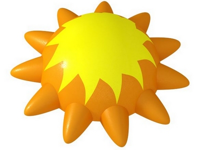 Резиновая фигура «Солнце»
