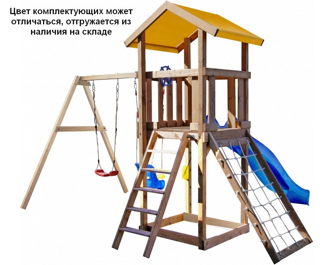 Детский игровой комплекс Пикник Вариант с сеткой Тасмания