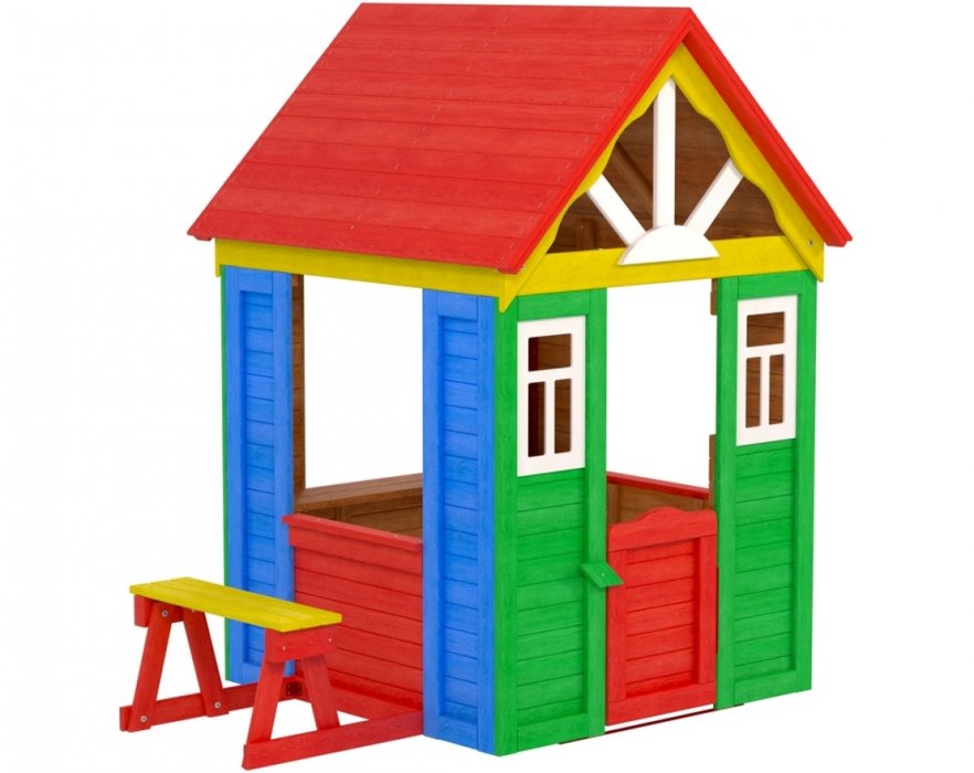 Детский игровой домик солнечный мульти 1 Р910-М2