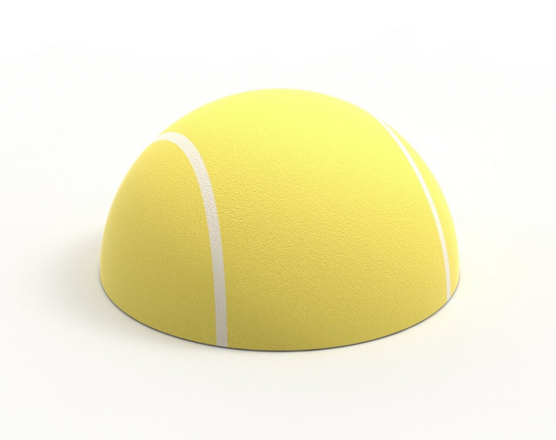 Резиновая фигура «Теннисный мяч»